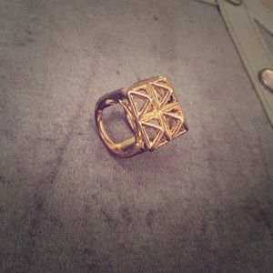 Chunky Pyramid Ring